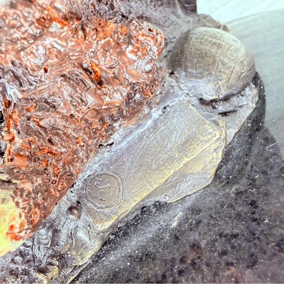 SPI gallery nautical brass mermaid dolphin coral reef candle holder figurine - Picture 14 of 16